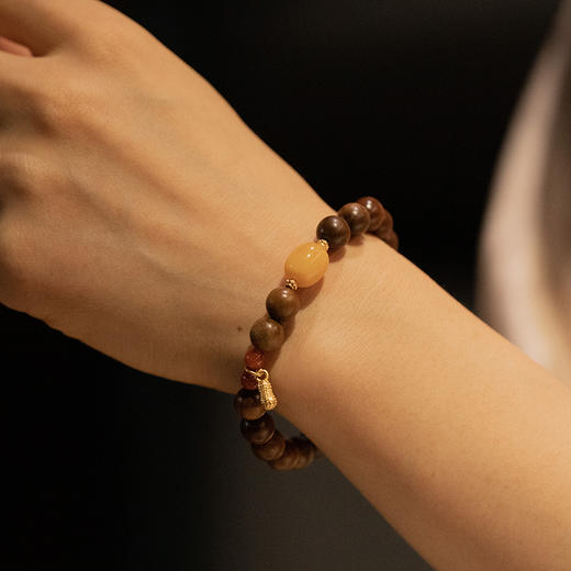 金丝楠百年老料匠造，东方珍木文玩珠串 商品图3