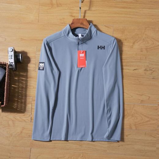 Helly Hansen（海丽汉森）秋冬款HH立领半拉链长袖T恤。 商品图3