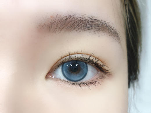 Kikicon日抛·亚麻白玉/雾色冰蓝·14.2mm中等着色·十片装日抛 商品图5