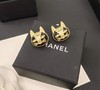 香奶奶中古猫咪双C耳钉 商品缩略图1