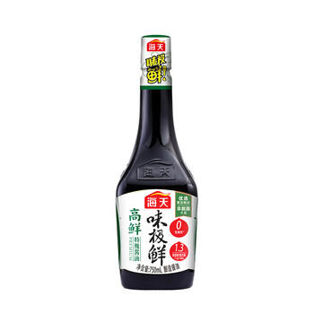 海天高鲜味极鲜750ml 点蘸凉拌炒菜提鲜 特级生抽 酿造酱油 /粮油调味 /调味品 /酱油 商品图3