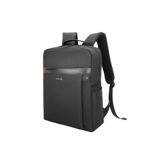 美都袋鼠美都袋鼠双肩包男士大容量商务休闲包MDXXB4006-A 黑色 商品图7