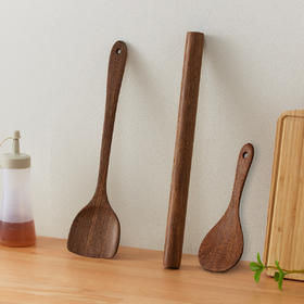 厨具不易伤锅鸡翅木中华铲木饭勺擀面杖 FS01
