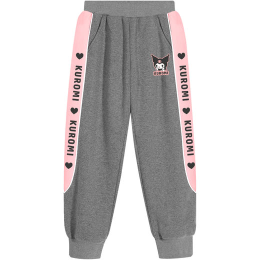 贝田2024新款冬季女童加绒裤子秋冬款儿童加厚保暖棉裤一体绒卫裤 商品图4