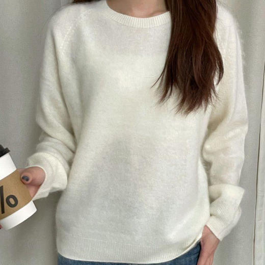 it hut 拉毛2.0升级版羊毛针织衫 圆领/V领 无缝一体工艺 软糯舒适 20色可选 商品图5