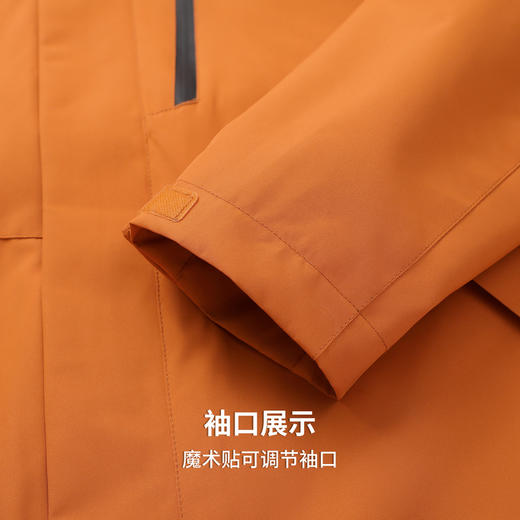 【冲锋系列&防水】圣得西男女同款2025秋新款户外三合一连帽外套 商品图7
