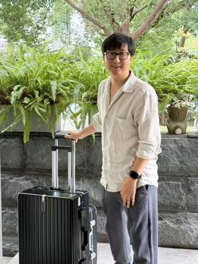 【土豆爸同款】法国雨露亚麻男士Loro风原版原面料 男士立体剪裁亚麻衬衫Sue.M