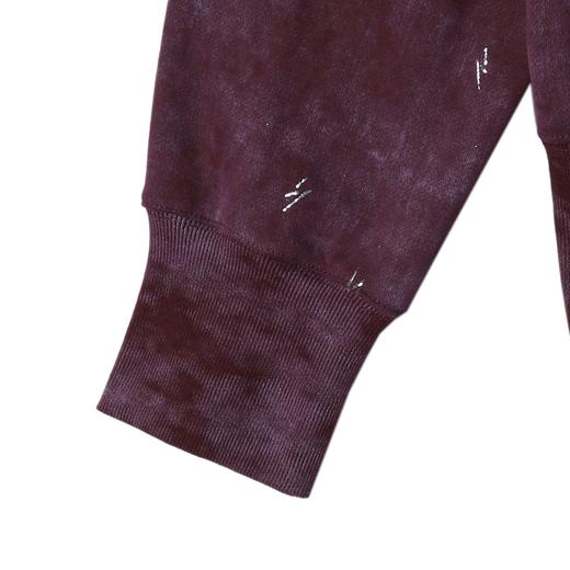 SDSA男士秋冬新款痞帅男装休闲国潮复古滴胶拉链连帽卫衣百搭舒适 商品图4