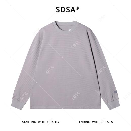 8616SDSA男士秋冬新款痞帅男装韩版撞色条纹套头圆领卫衣百搭宽松上衣 商品图1