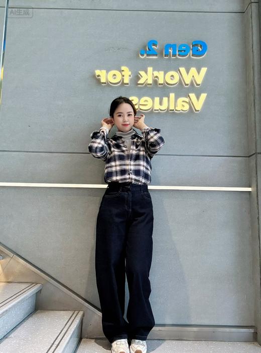 佐丹奴25年新款女装梭织茧型裤05415020 商品图1