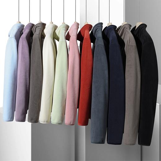 【首发限时折扣79】新款秋冬季抓绒内胆男女 户外摇粒绒加绒加厚 冲锋衣内胆可外穿外套 商品图1