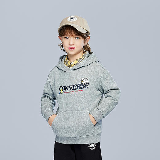 CONVERSE 冬 大童小童 儿童童装卫衣 CNVN-PO-J983 商品图4