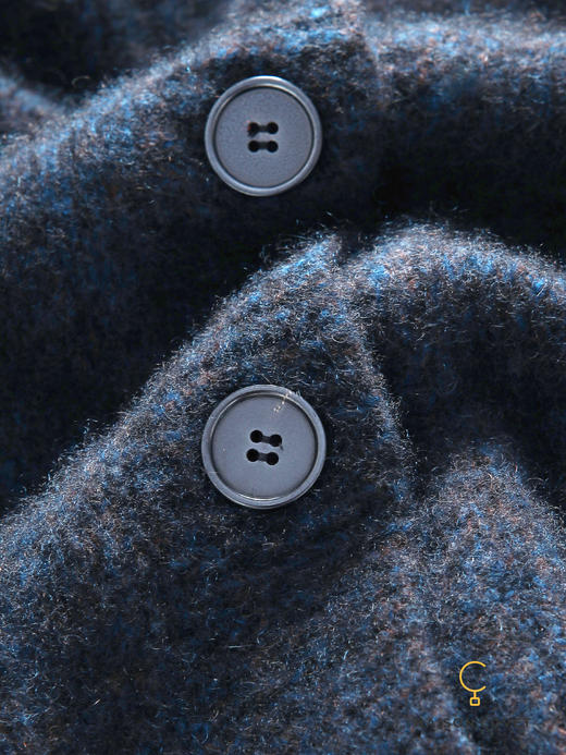 MAISON COVET 丝羊绒夹花开衫外套 商品图6