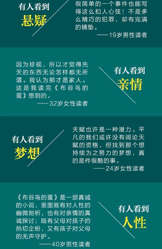 【独家旧书3折】布谷鸟的蛋 二手书籍（新疆 西藏 甘肃 青海 海南不发货）bj 商品图3