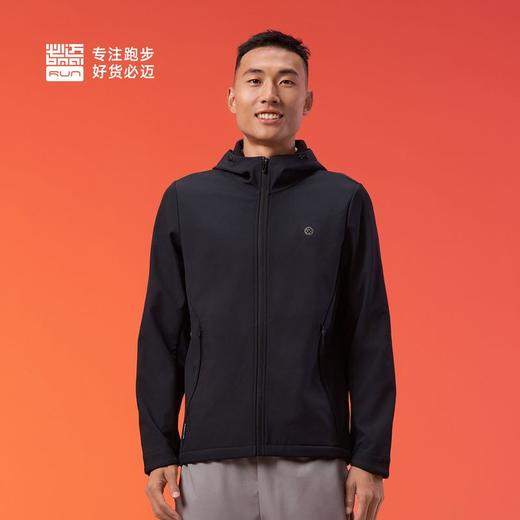必迈运动防风保暖软壳衣户外防风夹克男女马拉松健身跑步训练外套 商品图5