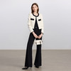 IWY/高端干练通勤西装套装女新款秋气质米白色长袖圆领小香风外套C2358+P2357 商品缩略图3