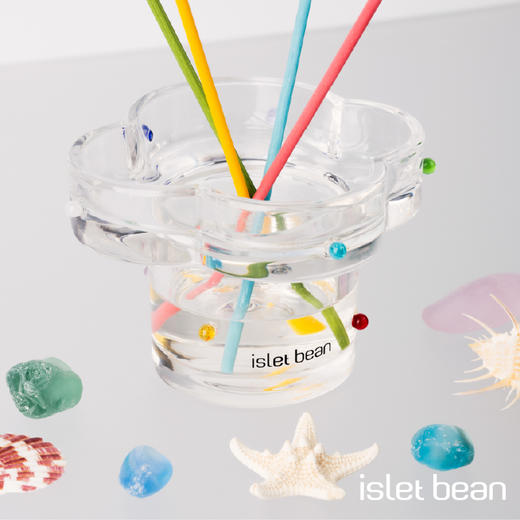 isletbean豆岛 去海边无火香薰系列海玻璃晶石扩香藤条香氛礼盒 商品图4