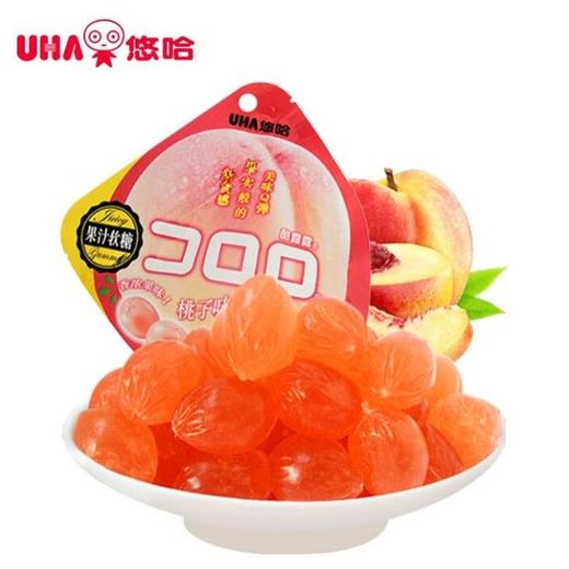 悠哈酷露露 桃子味果汁软糖52g 商品图2