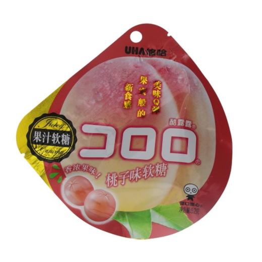 悠哈酷露露 桃子味果汁软糖52g 商品图4