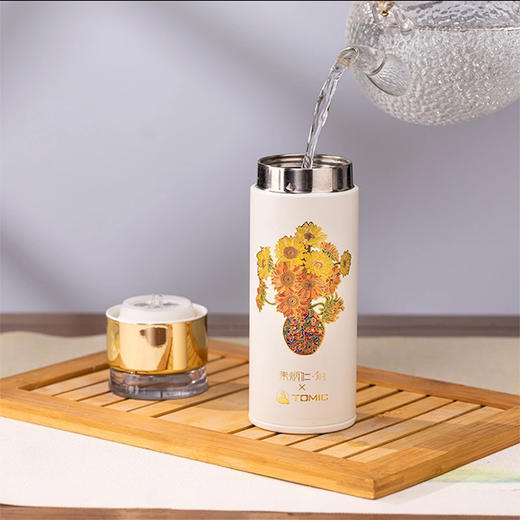 朱炳仁铜  特美刻茶水分离杯 商品图3