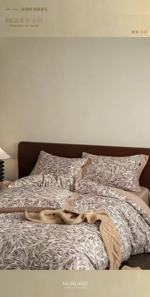 LSN超柔棉加厚磨毛四件套 商品图0