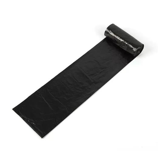 「9.9到手！100只装」抽绳自动收口垃圾袋子居家日用手提式加厚加大塑料袋子黑色彩色 商品图3