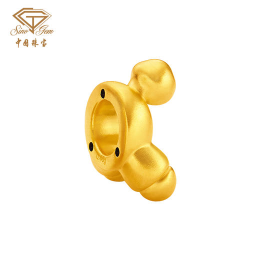 马年生肖黄金转运珠 马长长足金本命年吉祥物手串手绳 商品图11