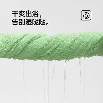 最生活密封毛巾纯棉加厚3条装 新疆长绒棉A类毛巾柔软吸水洗脸巾 白紫橙 商品图1