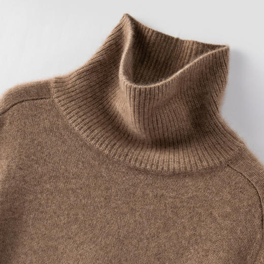 S·Y·C【max家经典】100纯山羊绒加厚盆领毛衣女BABY240258 商品图1