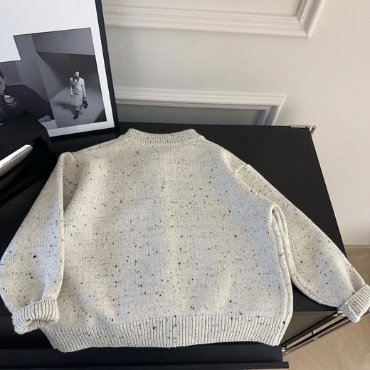 【时尚百塔】春秋新款男女童韩版开衫毛衣外套上衣儿童休闲卡通印花针织衫。rb 商品图1