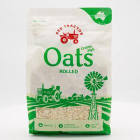 【超市】红色拖拉机原粒纯燕麦片500g