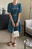 Stay2Weeks 牛仔花边泡泡袖腰带连衣裙 18629 商品缩略图3