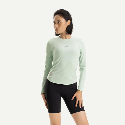 优极UG CoolMax·云柔女款跑步长袖T恤 商品图4