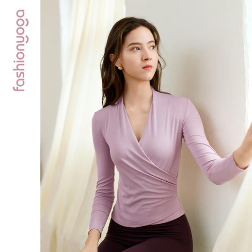 凡圣瑜伽质感垂坠收腰外搭 F15367 商品图11