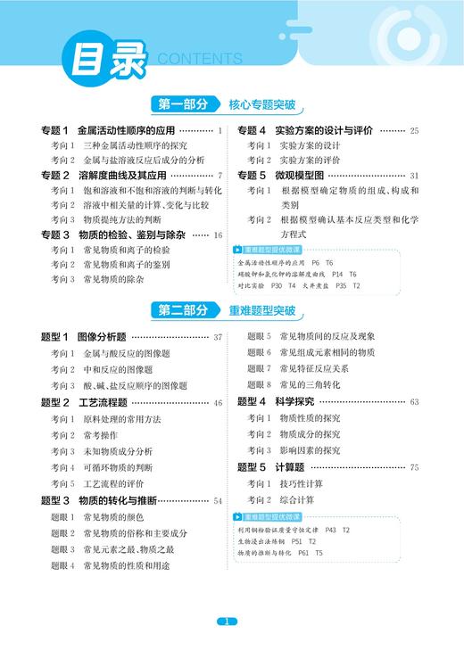 2026 实验班 中考化学压轴题 初中化学 商品图1