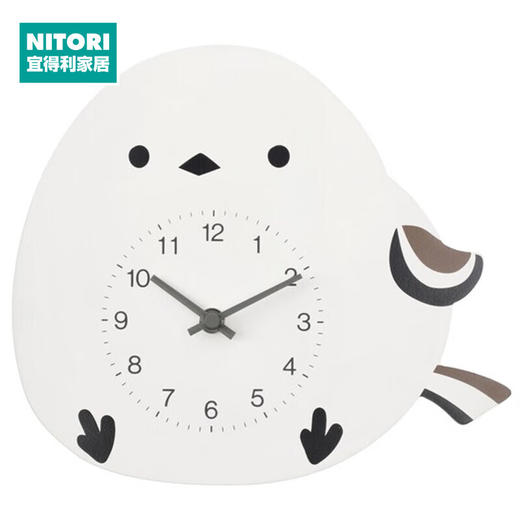 小挂钟简约卧室床头座挂两用钟 小肥啾 商品图0