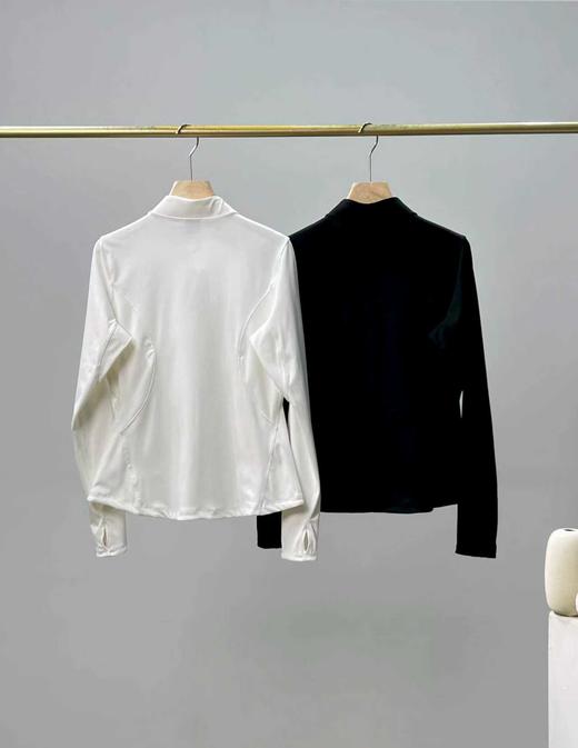 点此购买 可隆春秋季女士针织立领户外运动徒步登山拉绒弹力外套 qk 330946 商品图1