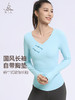 梵美人 F2201 瑜伽长袖 带胸垫 罗纹条面料 商品缩略图0