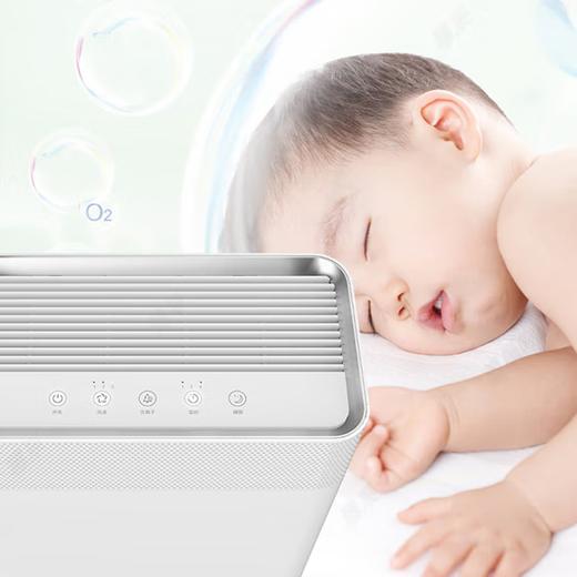 海尔（Haier）空气净化器 母婴家用 高效HEPA滤网 负离子杀菌 除甲醛 除异味PM2.5 静音无噪 商品图3