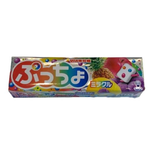 UHA悠哈普超 水果味夹心软糖(条糖)50g 商品图6