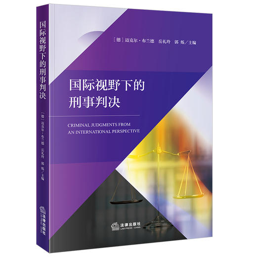 国际视野下的刑事判决 [德]迈克尔·布兰德 岳礼玲 郭烁主编 法律出版社 商品图7