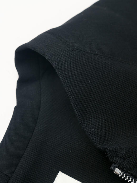 黑色短款棒球服女 春秋季宽松显瘦拉链外套 休闲百搭夹克上衣 商品图2