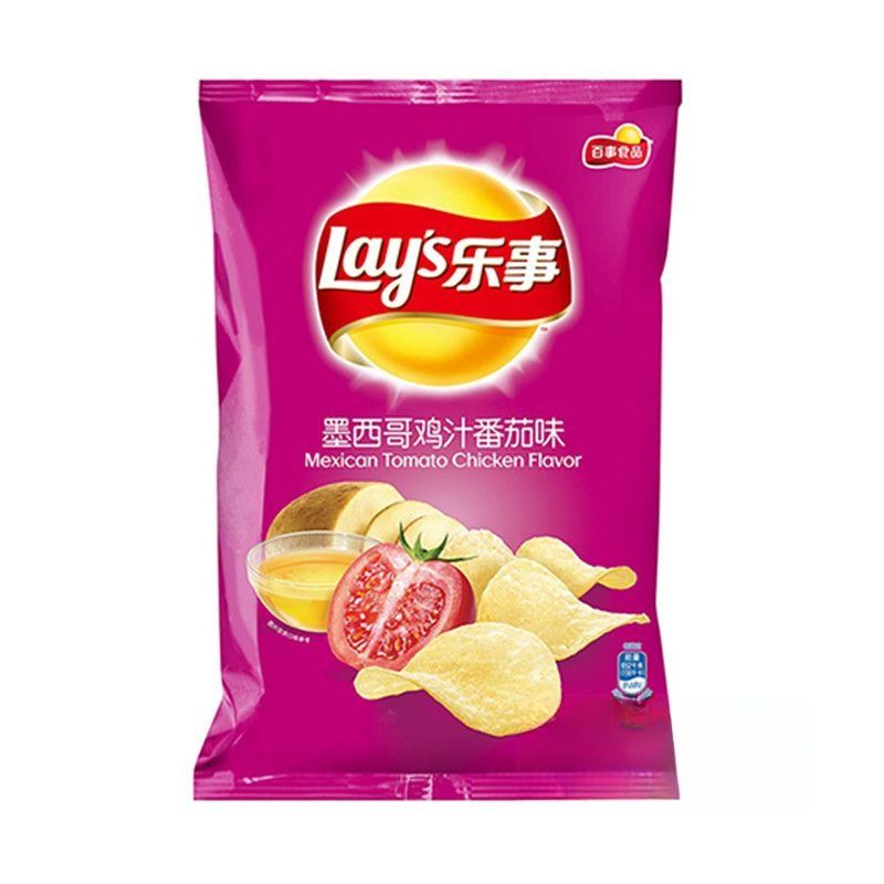 乐事70g墨西哥鸡汁番茄味薯片