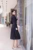 Le Malene 黑色多穿法风衣式连衣裙 17253 商品缩略图2