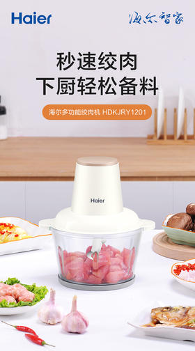 海尔绞肉机HDKJRY1201