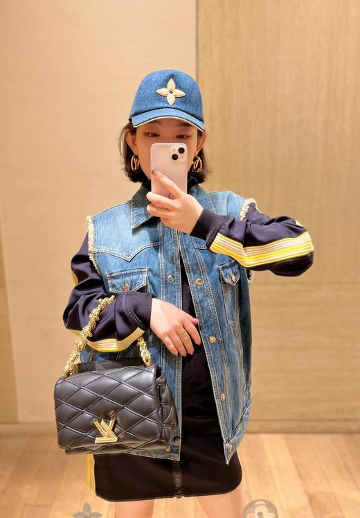 驴家 经典牛仔蓝搭配标志性老花图案  牛仔帽（COCO） 商品图4