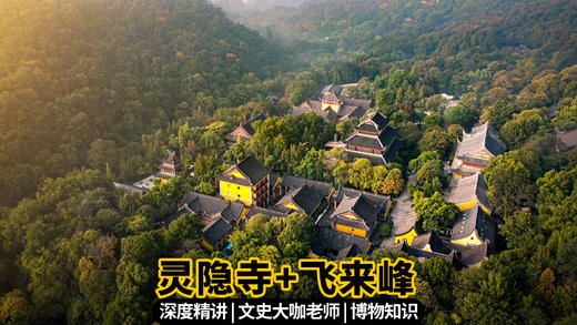 【猩咖说】杭州灵隐寺+飞来峰 文史大咖精讲 2H（15人精品小团含票 ），名寺名联，盛传不衰，走进灵隐寺飞来峰听故事 商品图11