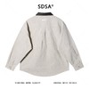 SDSA男士秋冬新款痞帅男装美式撞色口袋纽扣翻领长袖衬衫百搭宽松 商品缩略图5