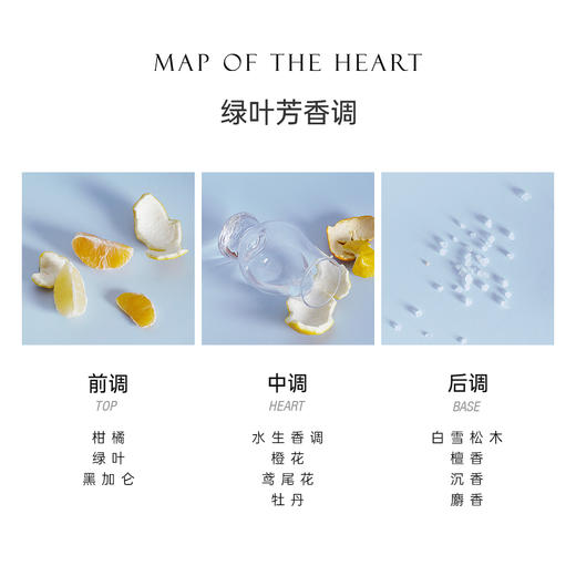 Map Of The Heart心之地图  V.1 Freedom自由淡香精EDP中性 绿叶芳香调 商品图2