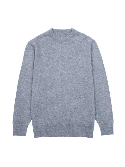 「5色可选」100%超细羊绒16针圆领针织衫 商品图4